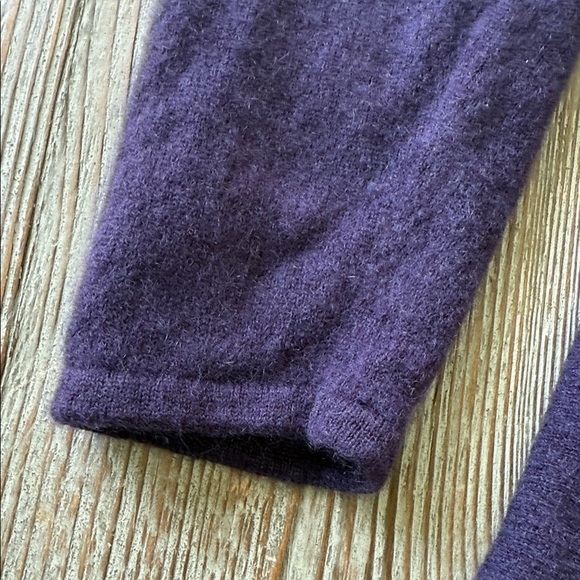 Sundance Cashmere Purple Sweater L - Picture 5 of 12
